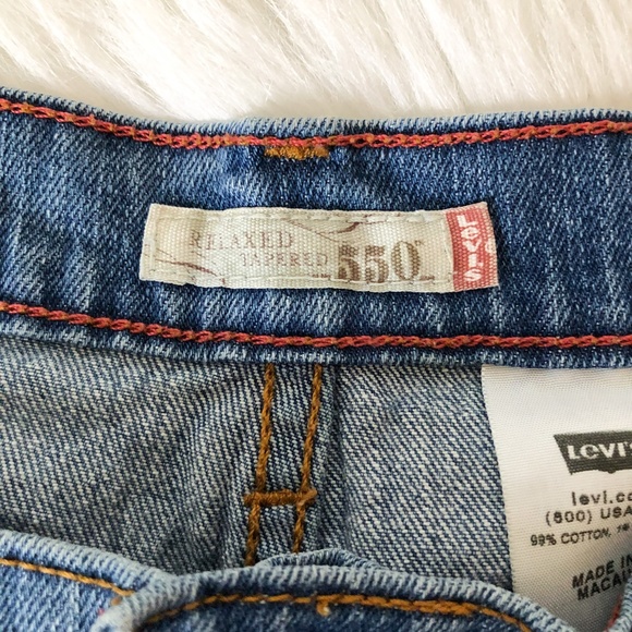 LEVI'S Vintage 550 Relaxed Tapered Leg 14L - Picture 6 of 8